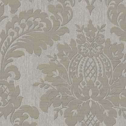 Graham & Brown Archive Damask Taupe Wallpaper (119970)