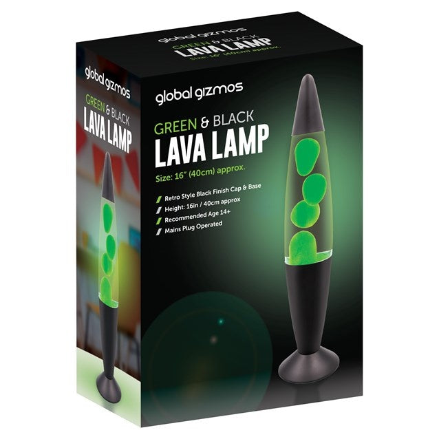Global Gizmos Green Lava Lamp