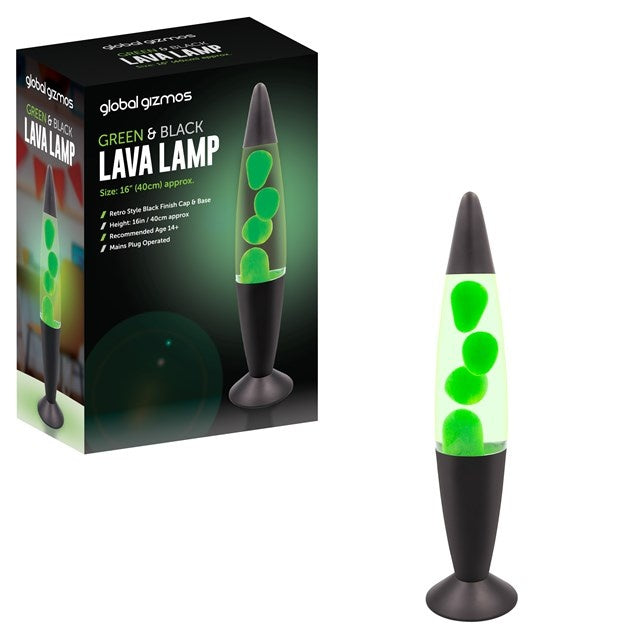 Global Gizmos Green Lava Lamp