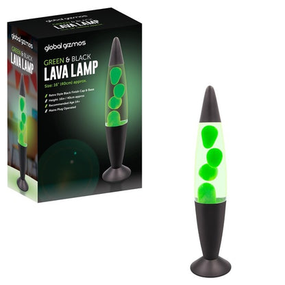 Global Gizmos Green Lava Lamp