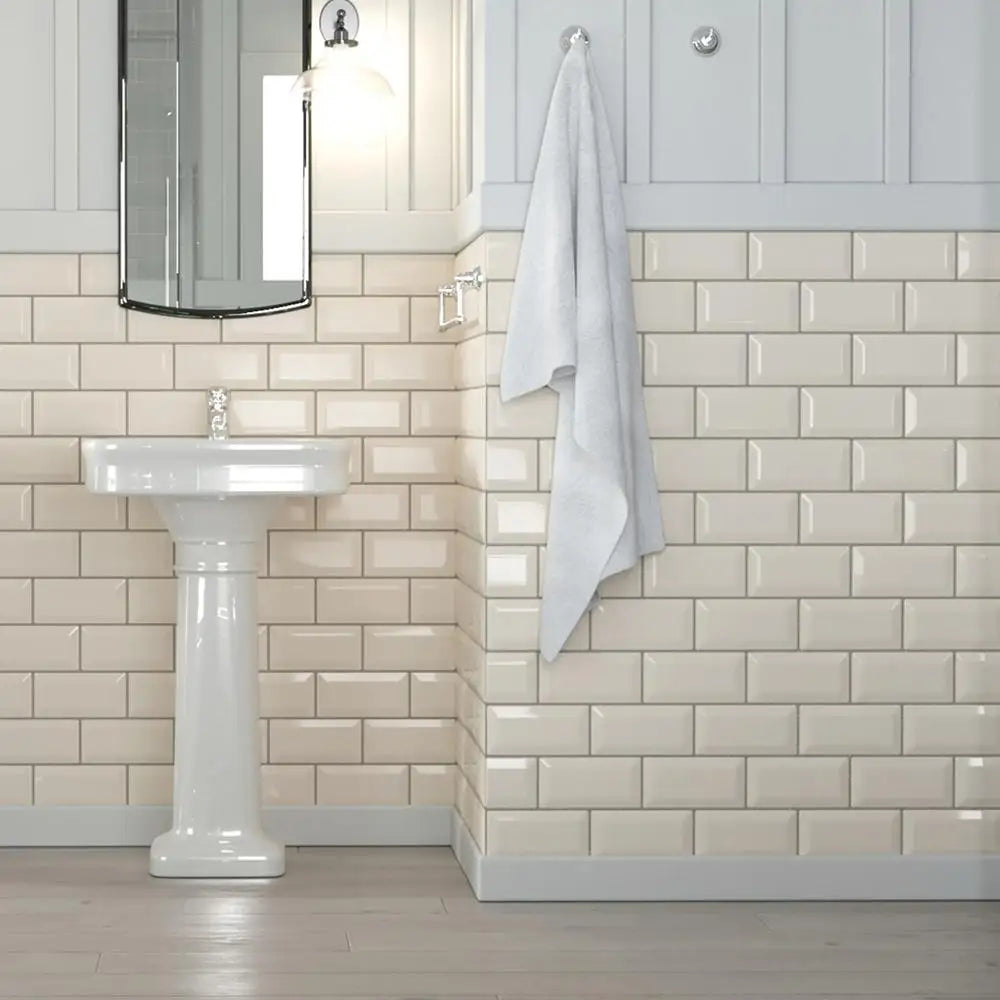 Johnson Tiles Bevel Brick Gloss Tiles
