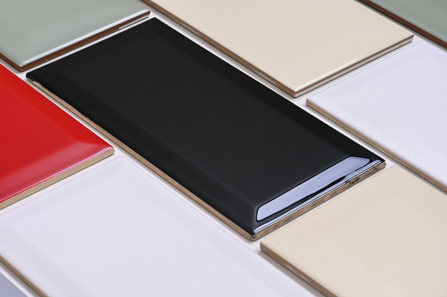 Johnson Tiles Bevel Brick Gloss Tiles