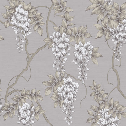 Graham & Brown Wisteria Mauve Wallpaper (120137)