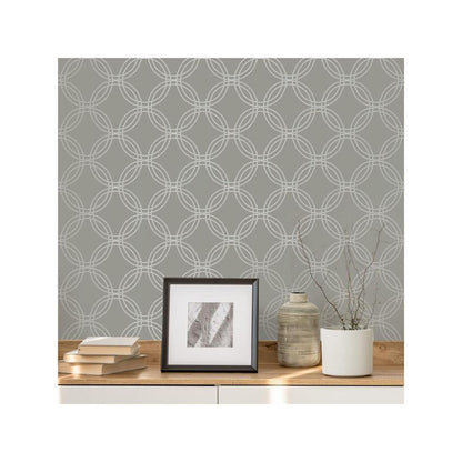 Graham & Brown Serpentine Grey Wallpaper (120140)