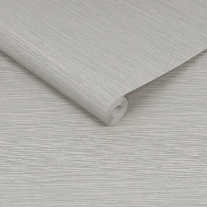 Graham & Brown Serenity Plain Grey Wallpaper (120729)