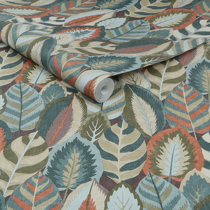 Graham & Brown Arty Leaves Wallpaper