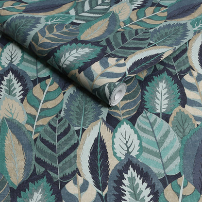 Graham & Brown Arty Leaves Wallpaper