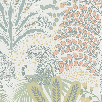 Graham & Brown Savannah Pastels Green Wallpaper (122351)