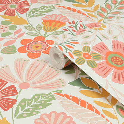 Papel pintado verde bosque Oopsy Daisy de Graham &amp; Brown (122375)