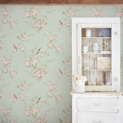 Graham & Brown Bird Chinoiserie Wallpaper