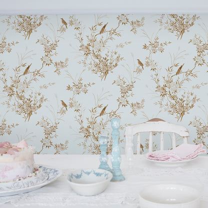 Graham & Brown Bird Chinoiserie Wallpaper