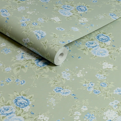 Papel pintado de flores silvestres de Graham y Brown