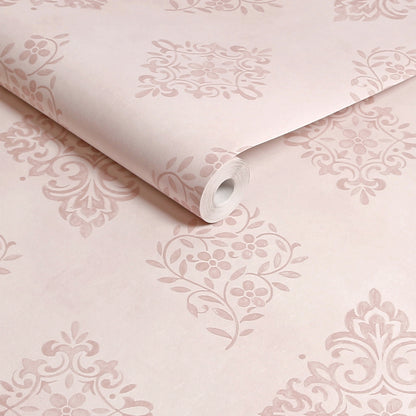 Papel pintado con motivos de diamantes Graham y Brown