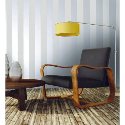 Holden Dillan Stripe Grey / Silver Wallpaper (12760)