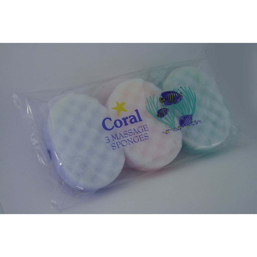 Esponja de masaje de coral