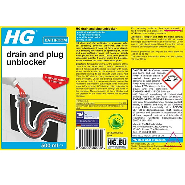 HG Liquid Drain Unblock