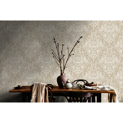 Holden Harlen Beige Wallpaper (13559)