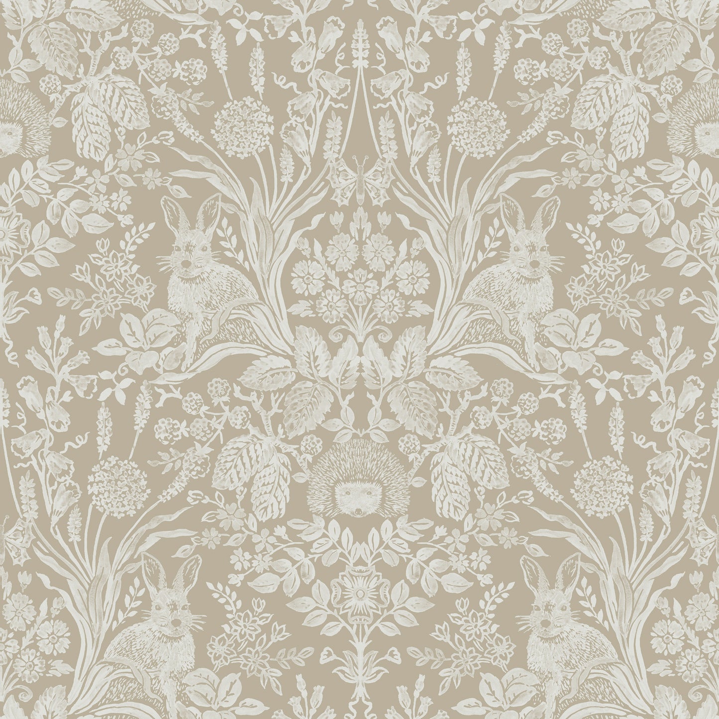 Holden Harlen Beige Wallpaper (13559)