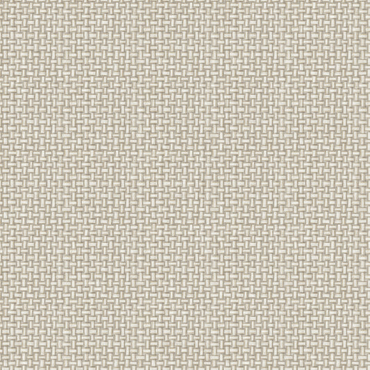 Holden Basket Weave Cream Wallpaper (13580)