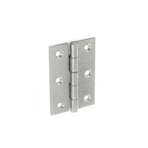 Securit Steel Butt Hinges Self Colour 65mm Pack 20