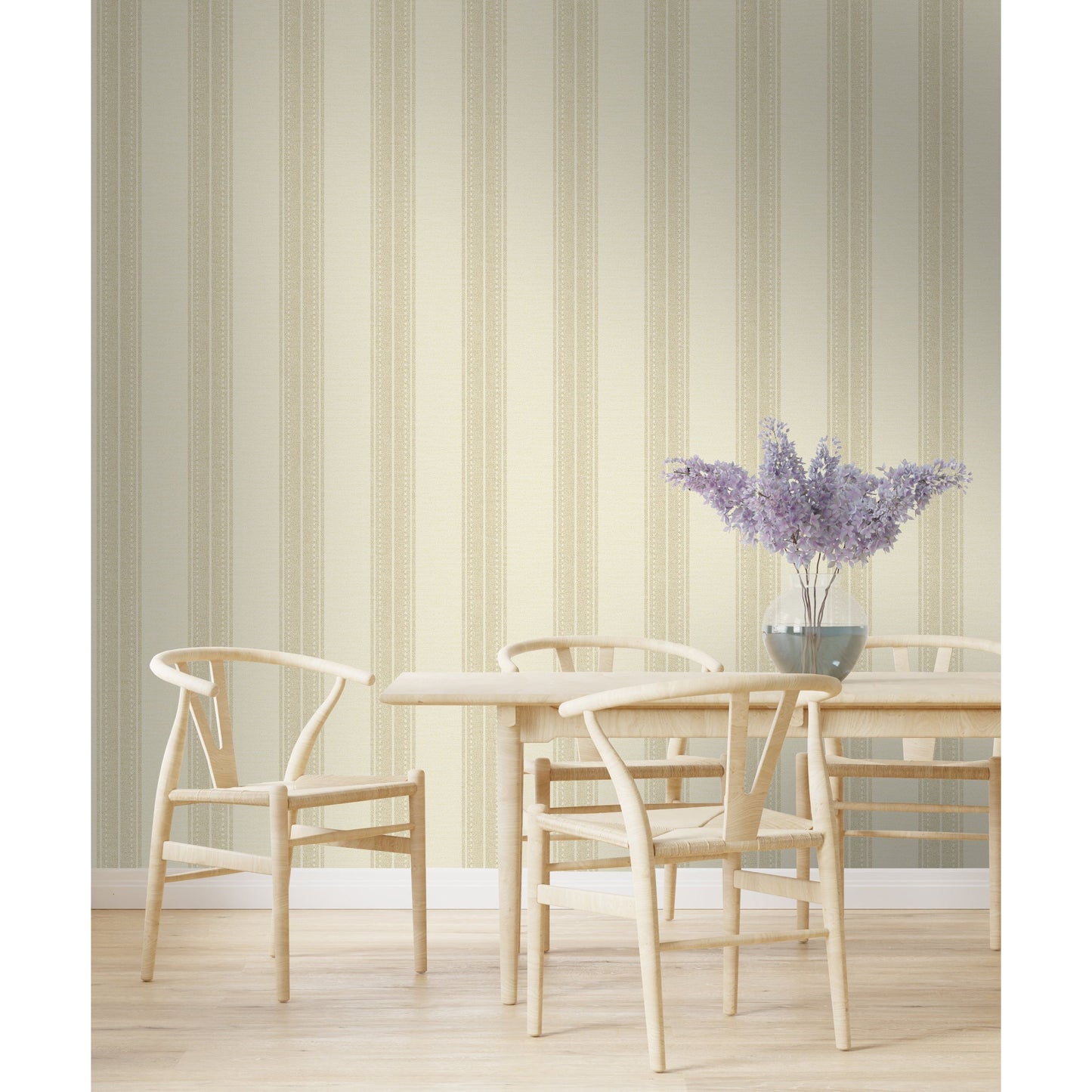 Holden Linen Stripe Wallpaper