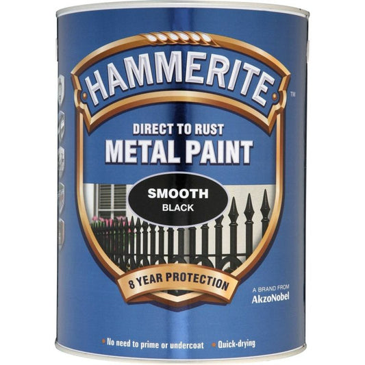 Pintura Para Metales Hammerite Lisa 5L