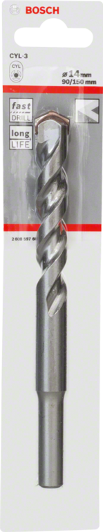 Bosch Silver Percussion Concrete Drill Bit