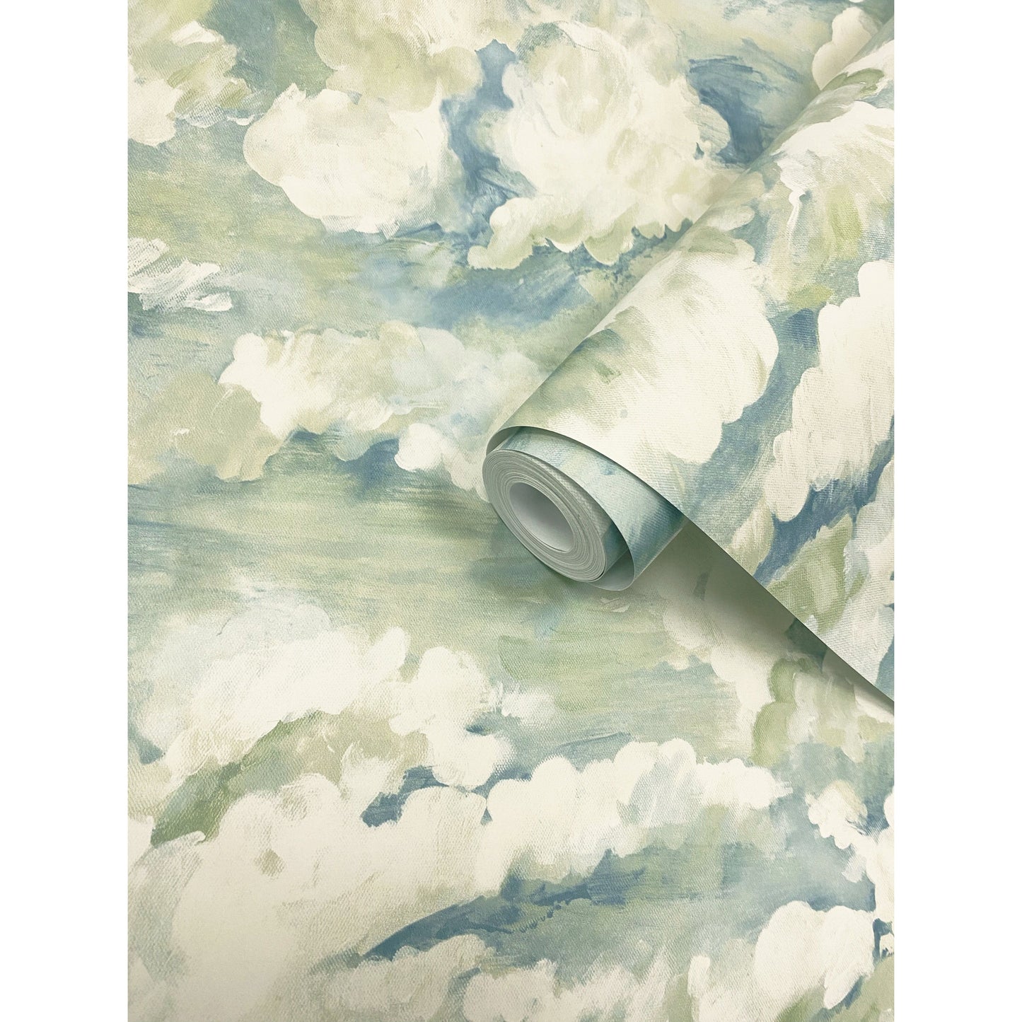 Holden Nature's Symphony Cloudscape Soft Aqua Wallpaper (13711)