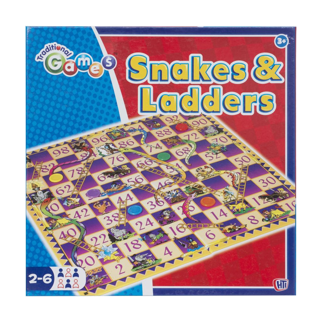 Traditional Games Snakes & Ladders