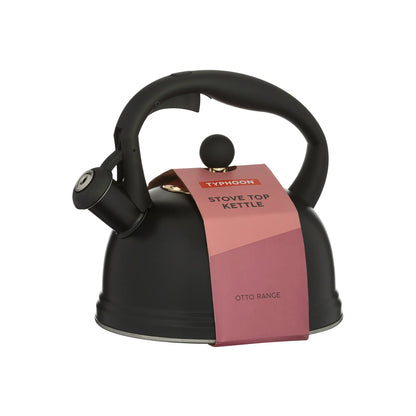 Typhoon Otto Whistling Kettle – Black