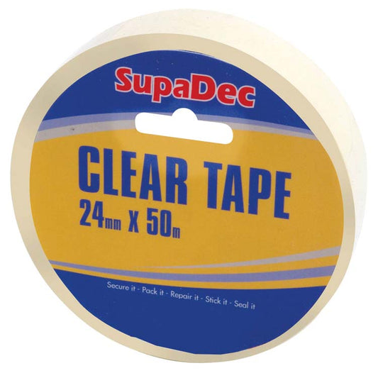 SupaDec Clear Tape