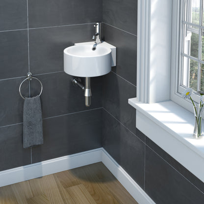 SP Cloakroom Collection Corner Basin 300mm