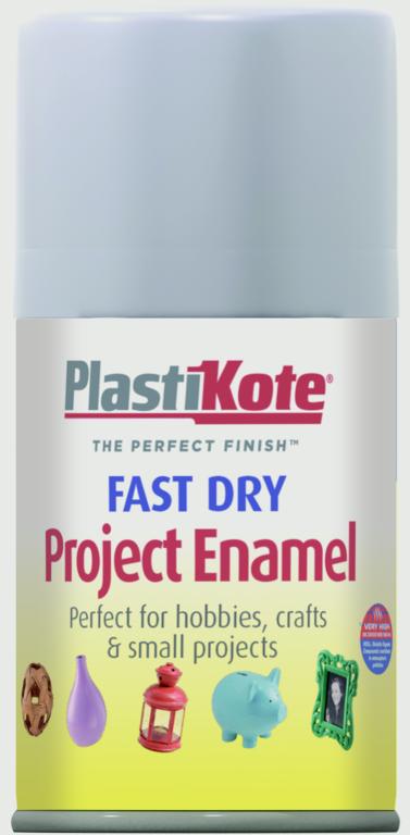 PlastiKote Peinture Émail Aérosol à Séchage Rapide Aluminium - 100 ml