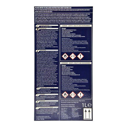 Sadolin PV67 Heavy Duty Varnish Satin 1L