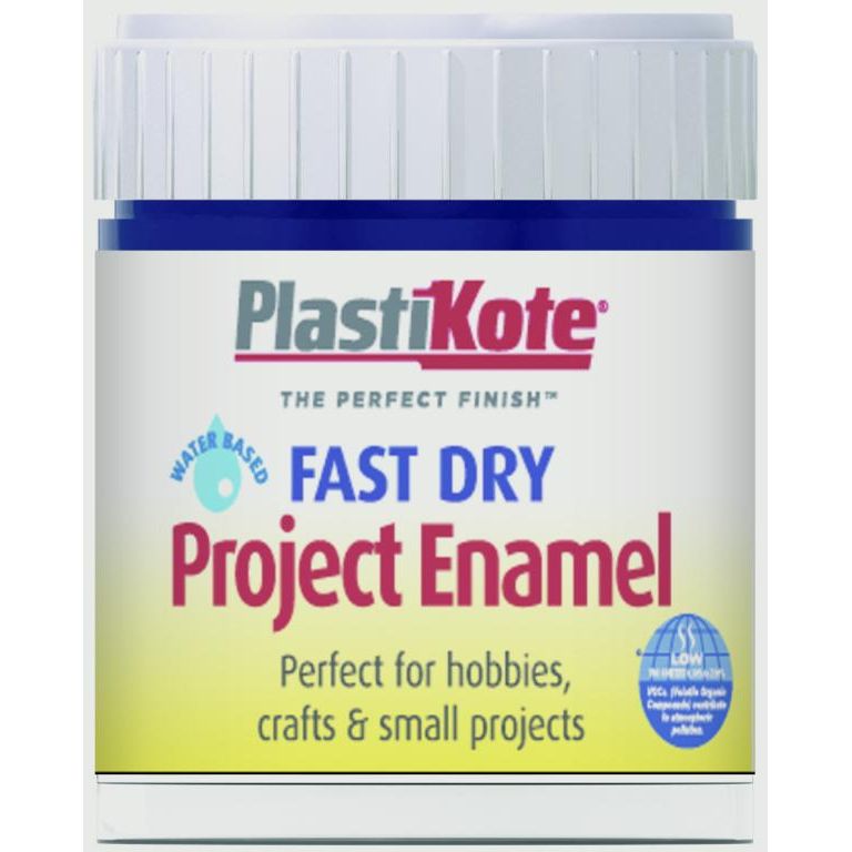 PlastiKote Fast Dry Enamel Brush On Night Blue - 59ml Bottle