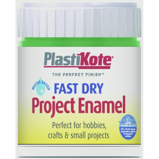 PlastiKote Fast Dry Enamel Brush On Garden Green - 59ml Bottle