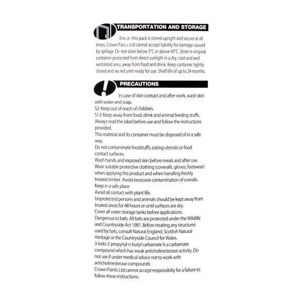 Sadolin Quick Drying Wood Preserver Clear 2.5L