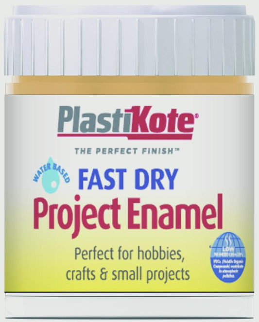 PlastiKote Pinceau émail à séchage rapide sur jaune soleil - Flacon de 59 ml