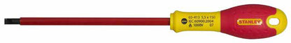 Stanley FatMax Screwdriver Insulated Parallel Packaged 4mm x 100mm