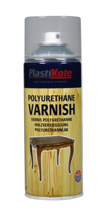 PlastiKote Vernis Polyuréthane 400 ml Transparent Brillant