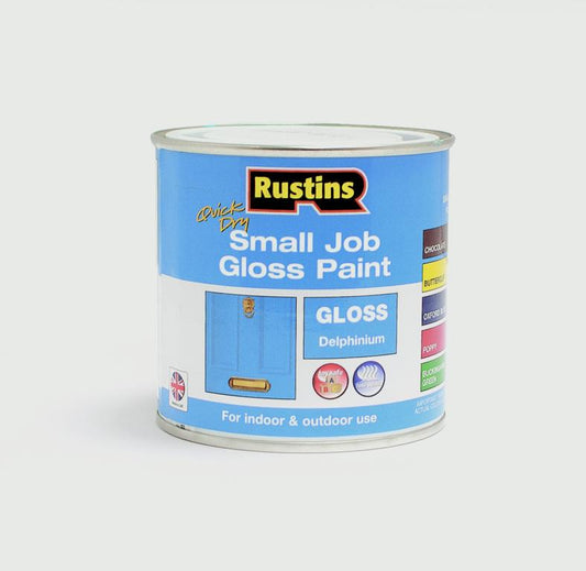 Rustins Brillo para trabajos pequeños de secado rápido 250 ml Delphinium