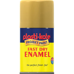 PlastiKote Fast Dry Enamel Aerosol Paint Creme De La Creme - 100ml