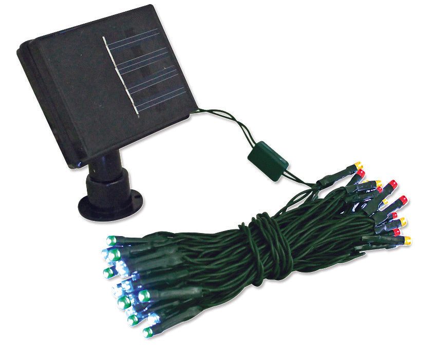 Guirnalda de luces solares LED GardenKraft 100