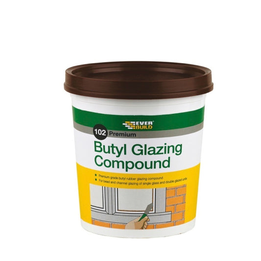 Everbuild 102 Butyl Glazing Compound 2kg