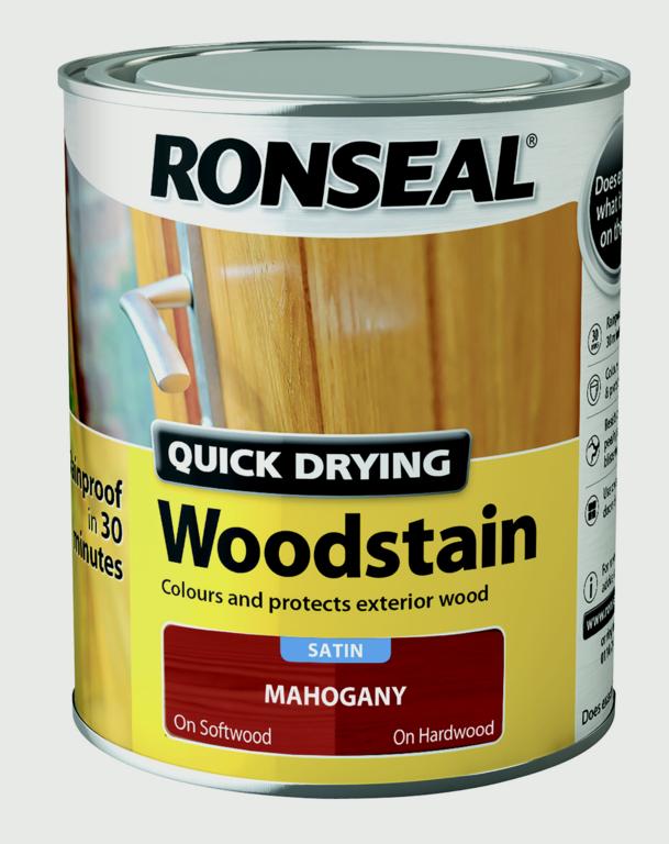 Ronseal Quick Drying Woodstain Satin 750ml