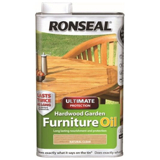 Huile pour meubles en bois dur Ronseal 500 ml