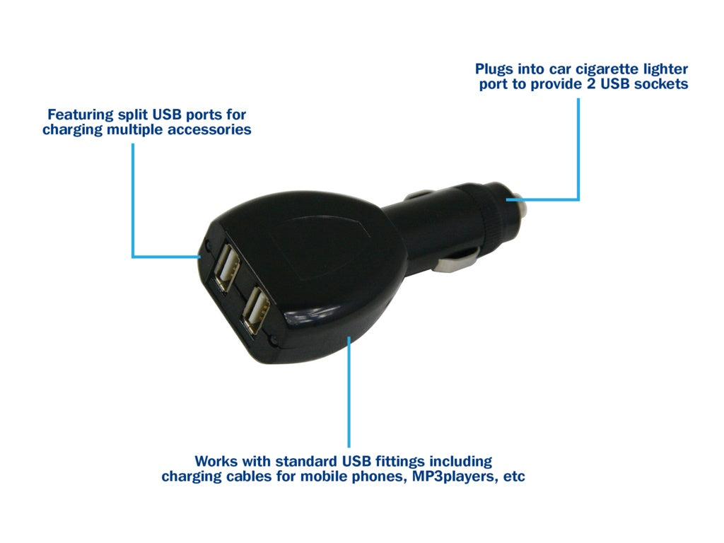 Streetwize Double USB Socket