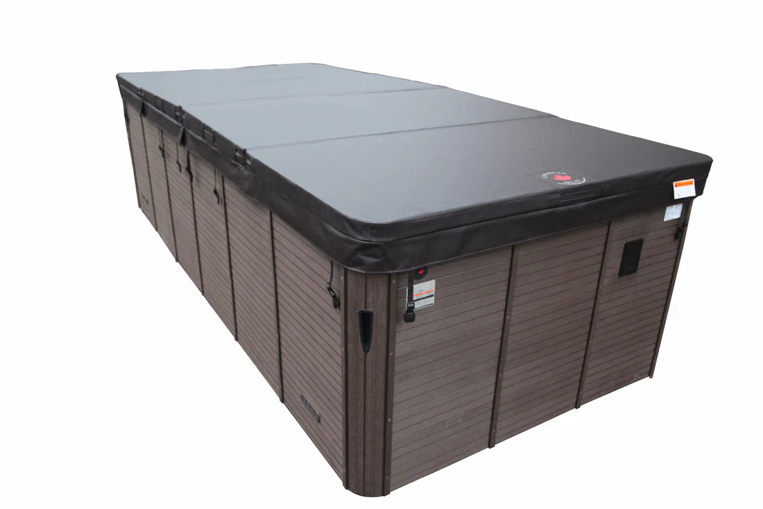 Canadian Spa Swim Spa Cover - St Lawrence 13ft/16ft/20ft (Coffee)