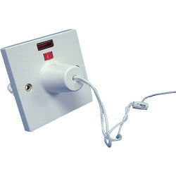 Securlec 1 Gang Ceiling Switch with Neon