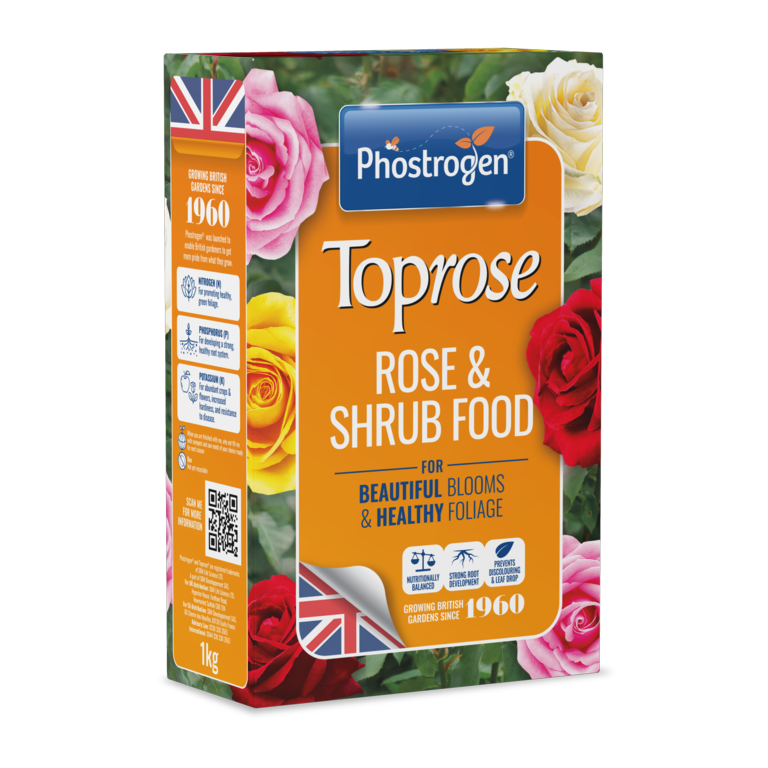 Toprose Rose & Shrub Feed 1kg Carton
